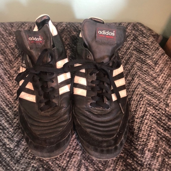 Adidas Copa Mundial Indoor Soccer Kangaroo Leather Sneakers Shoes Size 11.5